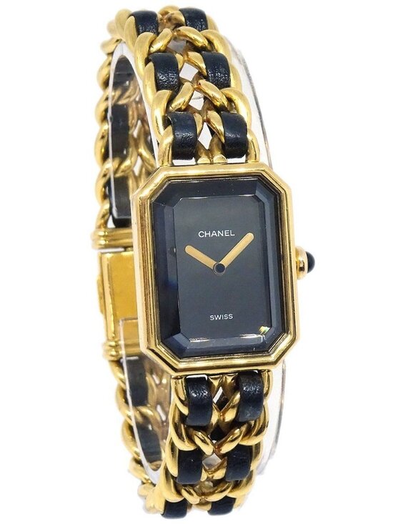 Chanel Premiere Watch Gold #L G.S.***** 151352